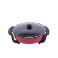 Miniatyrbillede 1 af 5: Hot Pot, 6L Kapacitet, Dobbelt-Sidet Design,Rød, 220V