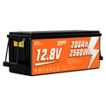 Miniatyrbillede 1 af 5: LiFePO4-batteri, 2560 Wh kapacitet, 200A BMS, RV, båd, camping, solpanelbatterier,CT200-12
