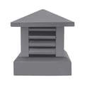 Miniatyrbild 1 av 2: Skorstenshuv, Slitstark Aluminiumlegering, Modern Design, Mörkgrå