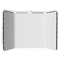Miniatyrbillede 1 af 2: Foto Baggrundsramme, Foldbart Design, Ensfarvet,SH-BJQ-2440-A