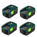 Pikkukuva 1 / 2: Ladattava akku, 5000mAh, 18V yhteensopivuus,4PACK Akku