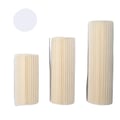 Miniatyrbillede 1 af 2: Cylindrisk Display Stativ, Elegant Design, Alsidig Brug,YZ1hvid6080100