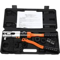 Miniatyrbillede 1 af 5: Hydrauliske Crimping Tænger, 10 Tons Kraft, Ergonomisk Design,sort
