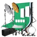 Miniatyrbillede 1 af 2: Fotografi Belysningskit, Softbokse, Paraplyer,Foto Studio Sæt 36