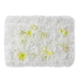 Miniatyrbillede 1 af 5: Blomster Vægpaneler, Holdbart Materiale, Elegant Dekoration,HVID