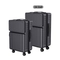 Miniatyrbild 1 av 2: Bagageset, Hållbart ABS-material, TSA-lås,Svart