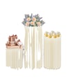 Miniatyrbild 1 av 5: Blomsterställ, Fällbar Design, Modern Stil,VIT