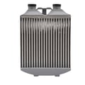 Miniatyrbild 1 av 5: Intercooler, Aluminiumlegering, Dubbelradig Rörrdesign,GRÅ