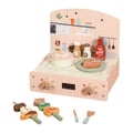 Miniatyrbillede 1 af 5: Børns Legekøkken, Træ BBQ Sæt, Fantasifuld Rollespil,Pink