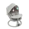Miniatyrbillede 1 af 5: Elektrisk Baby Gyngestol, Automatisk Beroligelse, Justerbare Gyngesvinkler,GRÅ