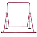 Miniatyrbillede 1 af 5: Gymnastikstang, Justerbar Højde, Bærbart Design,Pink