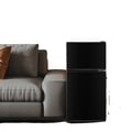 Miniatyrbillede 1 af 5: Køler-Fryser Kombination, 60 Liter Kapacitet, Energi Effektiv,Sort, EU
