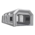 Miniatyrbild 1 av 5: Inflatable Spray Booth, Bärbar Design, Rymligt Inre,grå