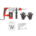 Miniatyrbild 1 av 2: Rotary Hammer Drill, 2200W Effekt, Multifunktionskit,Röd, EU