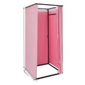 Pikkukuva 1 / 2: Pukukoppi, Kestävä materiaali, Helppo asennus, Pinkki
