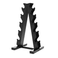 Miniatyrbillede 1 af 2: Dumbbell Rack, 5-lags A-ramme design, holder 100 kg,sort