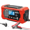 Miniatyrbillede 1 af 2: Bilbatterioplader, 6A Effektivitet, Smart LCD Skærm,B Stilar