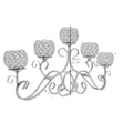 Miniatyrbild 1 av 5: Ljusstake, Elegant Design, Hållbara Material,Silver