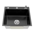 Miniatyrbillede 1 af 5: Køkkenvask Sæt, Sæbedispenser, Flere Installationsmuligheder,6.76oz