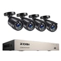 Miniatyrbillede 1 af 2: CCTV-system, 8 kanaler, 1080P, Ingen