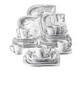 Pikkukuva 1 / 2: Posliini-illallissarja, palvelu 6/12, valkoinen, , GREY 30-PCS