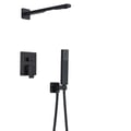 Miniatyrbillede 1 af 2: Brusearmatur, Mat Sort, Regnvejr, , 2 way 16inch