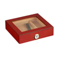 Miniatyrbild 1 av 2: Cigarrhumidor, Cederträkonstruktion, Hygrometer Ingår, Stil 3