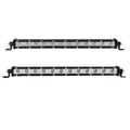 Miniatyrbild 1 av 2: LED-ljusramp, kombinationsstrålmönster, hållbar aluminiumkåpa,2st 13in Flodstråle