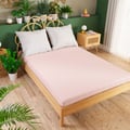 Miniatyrbild 2 av 3: DREAMY premium rosa jerseylakan 160x200cm