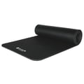 Miniatyrbillede 1 af 5: ForzaFit yogamåtte med bærerem - Ekstra tyk 10 mm - Sort