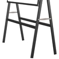 Miniatyrbillede 5 af 10: Whiteboard på stativ - Magnetisk - 150x90 cm - Sort