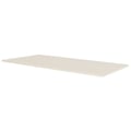Miniatyrbillede 6 af 7: Justerbart dobbelt skrivebord - 140x80 cm - Hvid / Lys eg