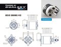Miniatyrbilde 2 av 4: Dualsky ECO 2808C V2 1000KV 75gram