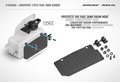 Miniatyrbillede 2 af 2: XR-358660 Graphite 125cc Fuel Tank Guard