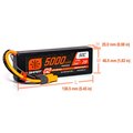 Miniatyrbillede 2 af 2: 2s  5000mAh - 50C - Spektrum LiPo HC G2 IC5