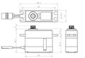 Miniatyrbilde 2 av 2: Savöx Servo Middle SV-1261MG 0.095speed/20kg
