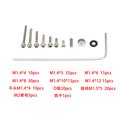 Miniatyrbilde 4 av 4: HobbyDetails S.Steel Full Car Screw Kit SCX24