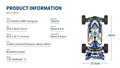 Miniatyrbilde 8 av 10: WLToys Buggy 124017 Fierce 1/12 4WD Børsteløs V2