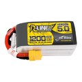 Miniatyrbilde 1 av 3: 6s  1200mAh -150C - Gens Ace Tattu R-Line 5.0