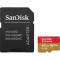 Miniatyrbilde 1 av 5: SanDisk Extreme   64GB Minnekort MicroSDXC