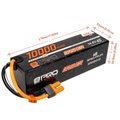 Miniatyrbilde 2 av 2: 4s 10000mAh - 120C - Spektrum Basher LiPo G2 IC5