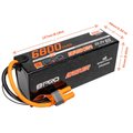 Miniatyrbilde 2 av 2: 6s  6800mAh - 120C - Spektrum Basher LiPo G2 IC5