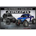 Miniatyrbild 4 av 4: JConcepts Tusk-Green 1.9 Skala däck (2)
