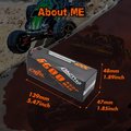 Miniatyrbilde 2 av 2: 4s  6600mAh -120C - CNHL Racing Series EC5