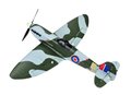 Miniatyrbillede 2 af 10: Top RC Hobby Spitfire 450mm Gyro Grøn/Blå RTF