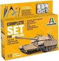 Miniatyrbilde 1 av 8: ITALERI 1:72 - M1 Abrams - Startsett