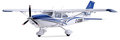 Miniatyrbild 1 av 10: FMS Cessna 182 Blå 1500mm PNP