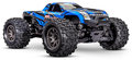 Miniatyrbild 1 av 10: Traxxas Mini Maxx 4x4 BL-2S Borstlös RTR Blå