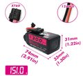 Miniatyrbilde 3 av 3: 4s  1300mAh -130C - CNHL FPV Black Series V2 XT60