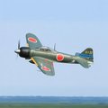 Miniatyrbillede 2 af 10: FMS A6M3 Zero 1400mm Grøn PNP